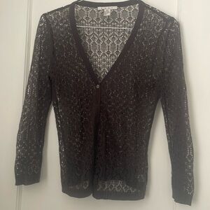 CAbi Cardigan Dark Grey
